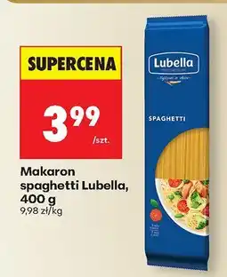Biedronka Makaron spaghetti Lubella oferta