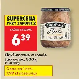 Biedronka Flaki wołowe w rosole Jadłowiec 500g oferta