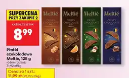 Biedronka Czekolada płatki Meltié różne rodzaje oferta