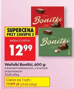 Biedronka Wafelki Bonitki oferta