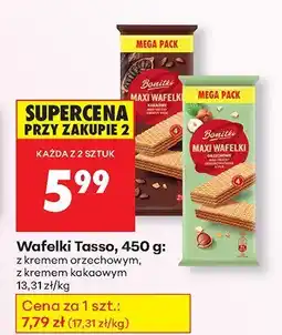 Biedronka Wafelki Tasso oferta