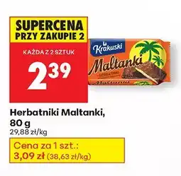 Biedronka Herbatniki Maltanki Krakuski oferta