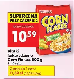Biedronka Płatki kukurydziane Corn Flakes Nestlé oferta