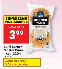 Biedronka Bułki Burger Master Pano oferta