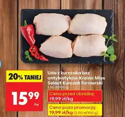 Biedronka Udo z kurczaka Kraina Mięs Select Kurczak farmerski oferta