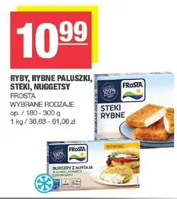Spar Ryby, rybne paluszki, steki, nuggetsy Frosta oferta