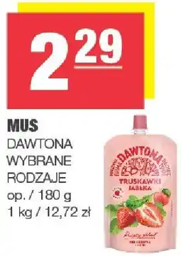 Spar Mus Dawtona truskawkowo-jabłkowy oferta