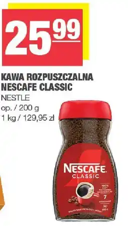 Spar Kawa rozpuszczalna Nescafe Classic Nestle oferta