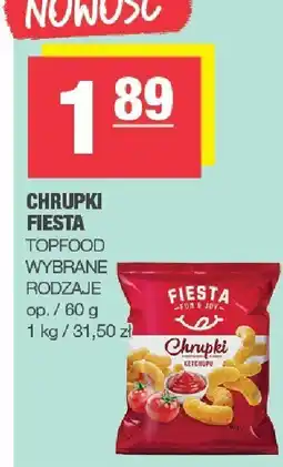 Spar Chrupki Fiesta Topfood oferta