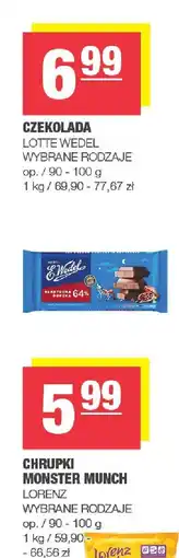 Spar Chrupki Monster Munch Lorenz oferta