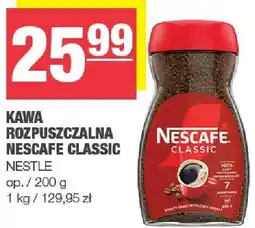 Spar Kawa rozpuszczalna Classic Nescafe oferta