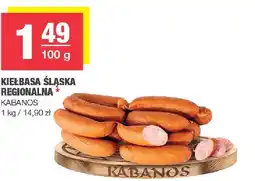 Spar Kiełbasa śląska regionalna Kabanos oferta