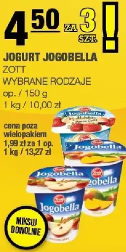 Spar Jogurt Jogobella Zott oferta