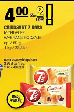 Spar Croissant 7 Days Mondelez oferta
