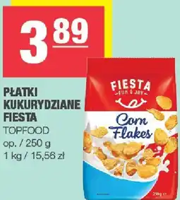 Spar Płatki kukurydziane Fiesta Topfood oferta