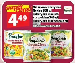 Topaz Mieszanka warzywna Mexico/kukurydza złocista z groszkiem/kukurydza złocista Bonduelle oferta