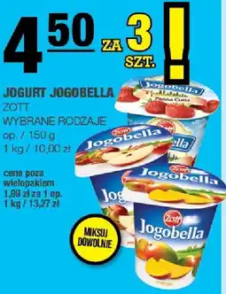 Spar Jogurt Jogobella Zott oferta