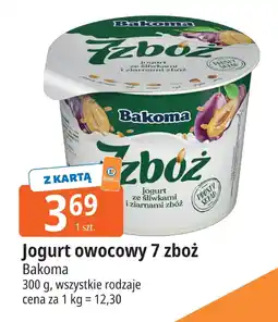 E.Leclerc Jogurt owocowy 7 zbóż Bakoma oferta