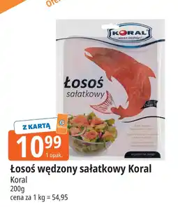 E.Leclerc Łosoś wędzony sałatkowy Koral oferta