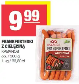 Spar Frankfurterki z cielęciną Kabanos oferta