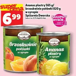 Topaz Brzoskwinie połówki w syropie Spiżarnia Dworska oferta
