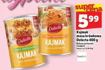 Topaz Kajmak masa krówkowa Delecta oferta