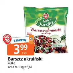E.Leclerc Barszcz ukraiński mrożony Notre Jardin oferta