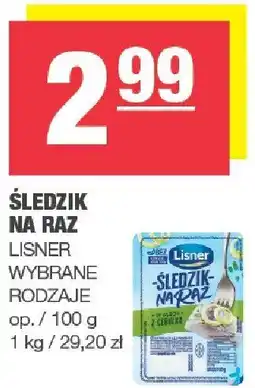 Spar Śledź na raz Lisner różne rodzaje oferta