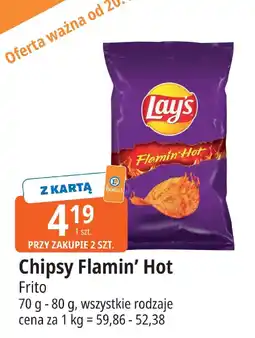 E.Leclerc Chipsy Lays Flamin' Hot oferta