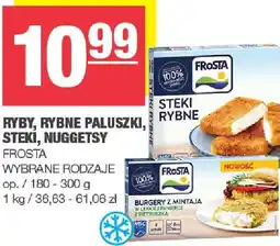 Spar Ryby, rybne paluszki, steki, nuggetsy Frosta różne rodzaje oferta