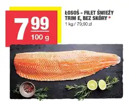 Spar Ryba łosoś filet świeży trim E bez skóry SPAR oferta