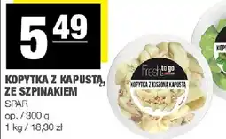 Spar Kopytka z kapustą, ze szpinakiem Spar oferta