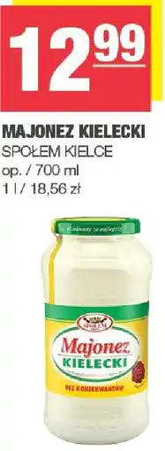 Spar Majonez Kielecki Społem Kielce oferta
