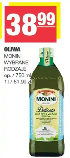 Spar Oliwa Monini różne rodzaje oferta