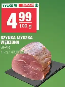 Spar Szynka myszka wędzona SPAR oferta