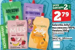 Topaz Galaretka Jelly/mus owocowy 100% Owolovo 200g oferta