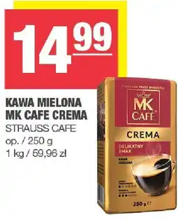 Spar Kawa mielona MK Cafe Crema Strauss Cafe oferta