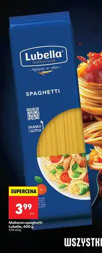 Biedronka Makaron spaghetti Lubella 400g oferta