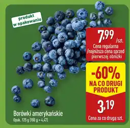 ALDI Borówki amerykańskie 125 g Aldi oferta