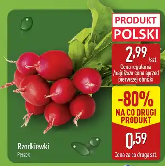 Rzodkiewki pęczek Aldi