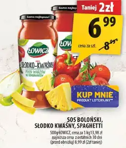 Arhelan Sos boloński, słodko-kwaśny, spaghetti Łowicz oferta