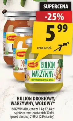 Arhelan Bulion drobiowy, warzywny, wołowy Winiary oferta