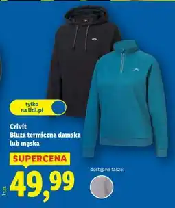 Lidl Crivit Bluza termiczna damska lub męska oferta