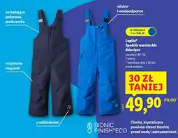 Lidl Lupilu Spodnie narciarskie dziecięce oferta