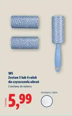 Lidl W5 Zestaw 3 lub 4 rolek do czyszczenia ubrań oferta