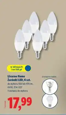 Lidl Livarno Home Żarówki LED, 6 szt oferta
