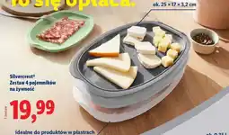 Lidl Silvercrest Zestaw 4 pojemników na żywność oferta