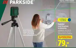 Lidl PARKSIDE Laser krzyżowy ze statywem oferta