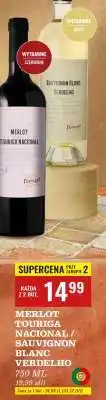 Biedronka MERLOT TOURIGA NACIONAL / SAUVIGNON BLANC VERDELHO 750 ML oferta