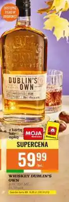 Biedronka WHISKEY DUBLIN'S OWN oferta